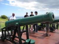 South Africa Tours, Cape Town - noon gun on Signal Hill